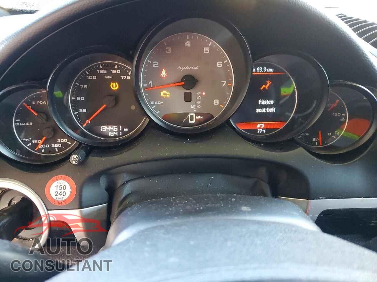 PORSCHE CAYENNE 2011 - WP1AE2A25BLA92501