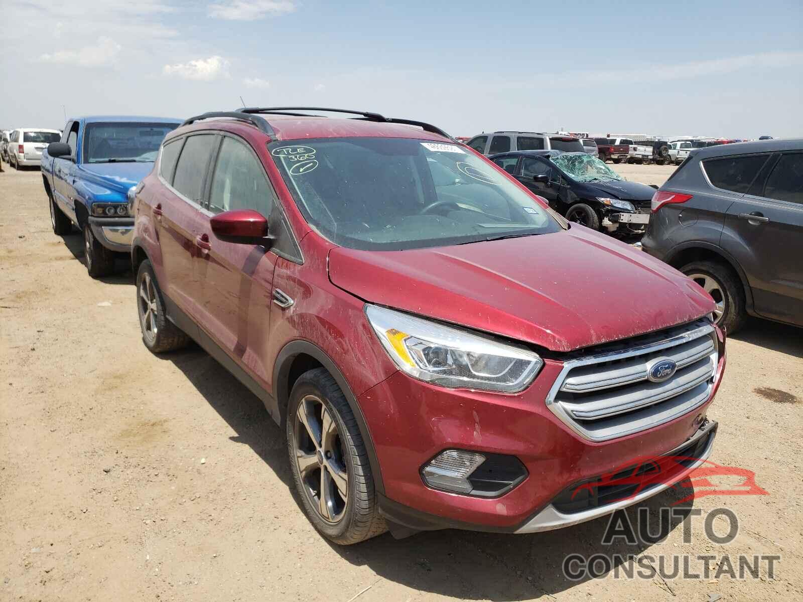 FORD ESCAPE 2017 - 1FMCU9G98HUA39297