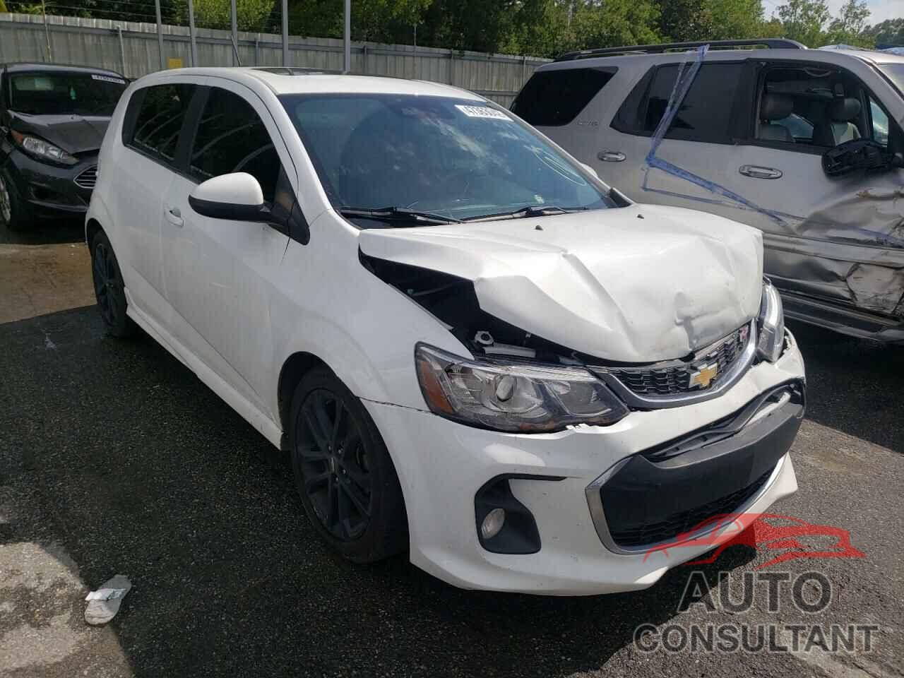 CHEVROLET SONIC 2017 - 1G1JF6SB4H4150954