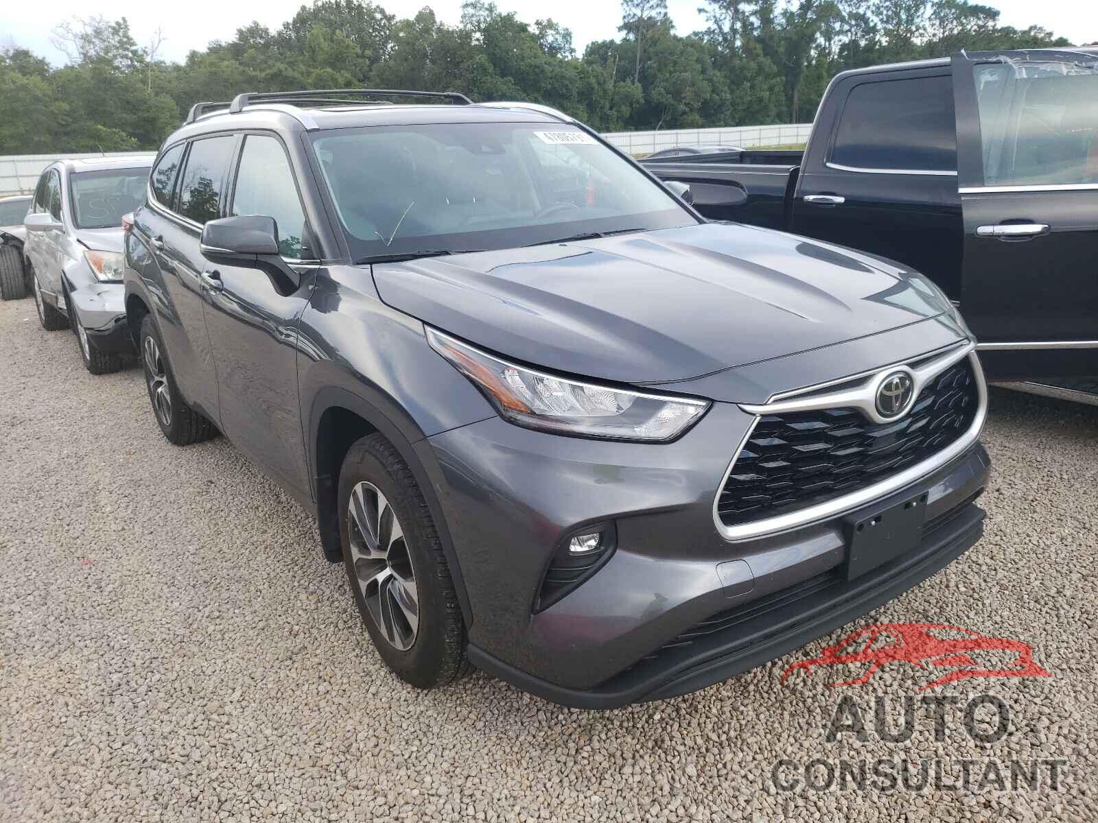 TOYOTA HIGHLANDER 2020 - 5TDGZRAH4LS003658