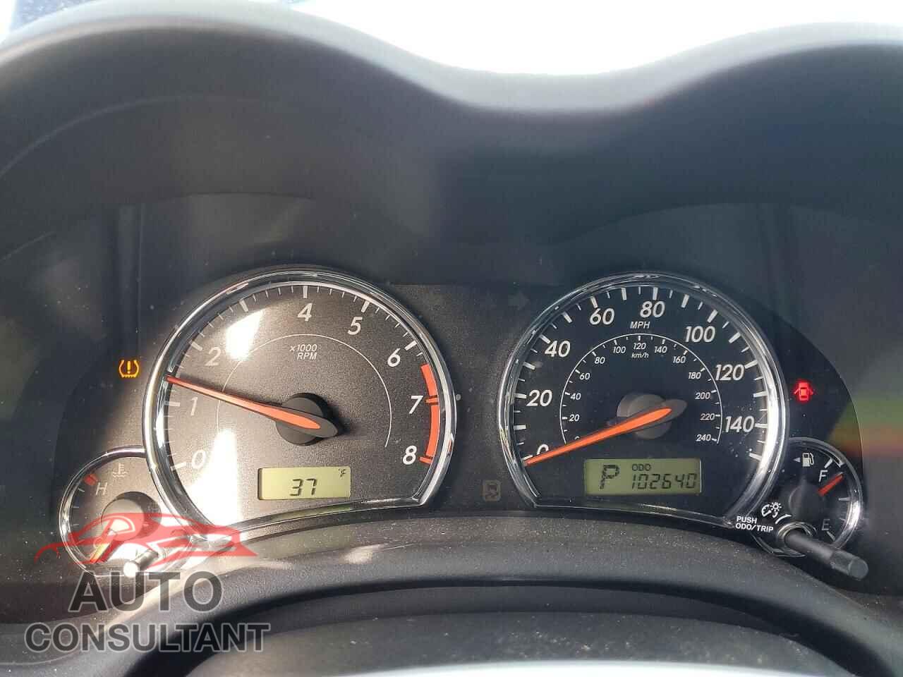 TOYOTA COROLLA 2012 - 2T1BU4EE5CC830234
