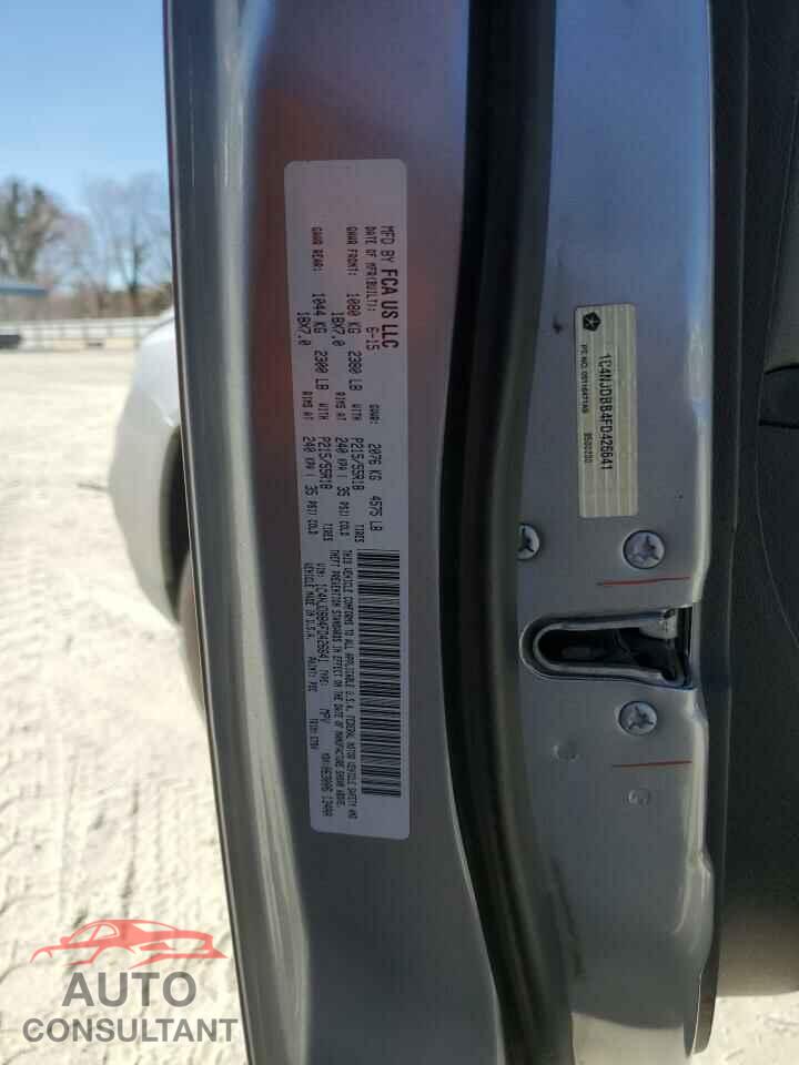 JEEP COMPASS 2015 - 1C4NJDBB4FD426641