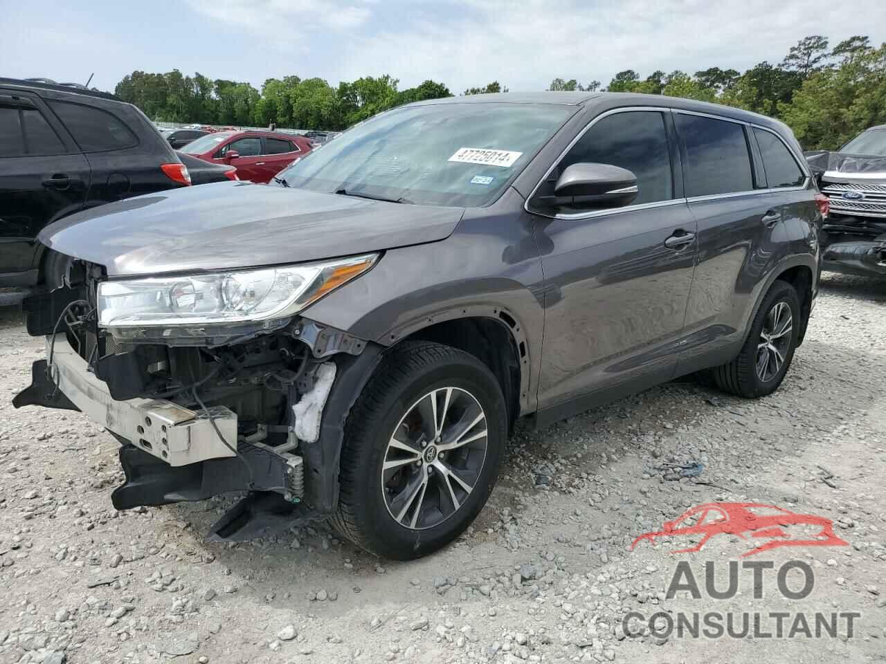 TOYOTA HIGHLANDER 2019 - 5TDZZRFH7KS318826