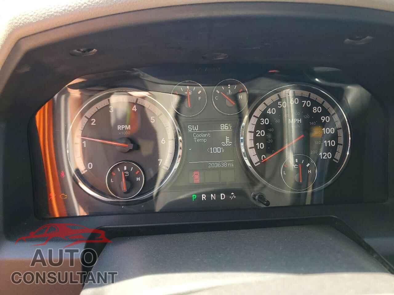 DODGE RAM 1500 2012 - 1C6RD6GTXCS155444