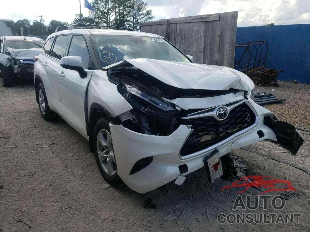 TOYOTA HIGHLANDER 2021 - 5TDBZRBH6MS541109