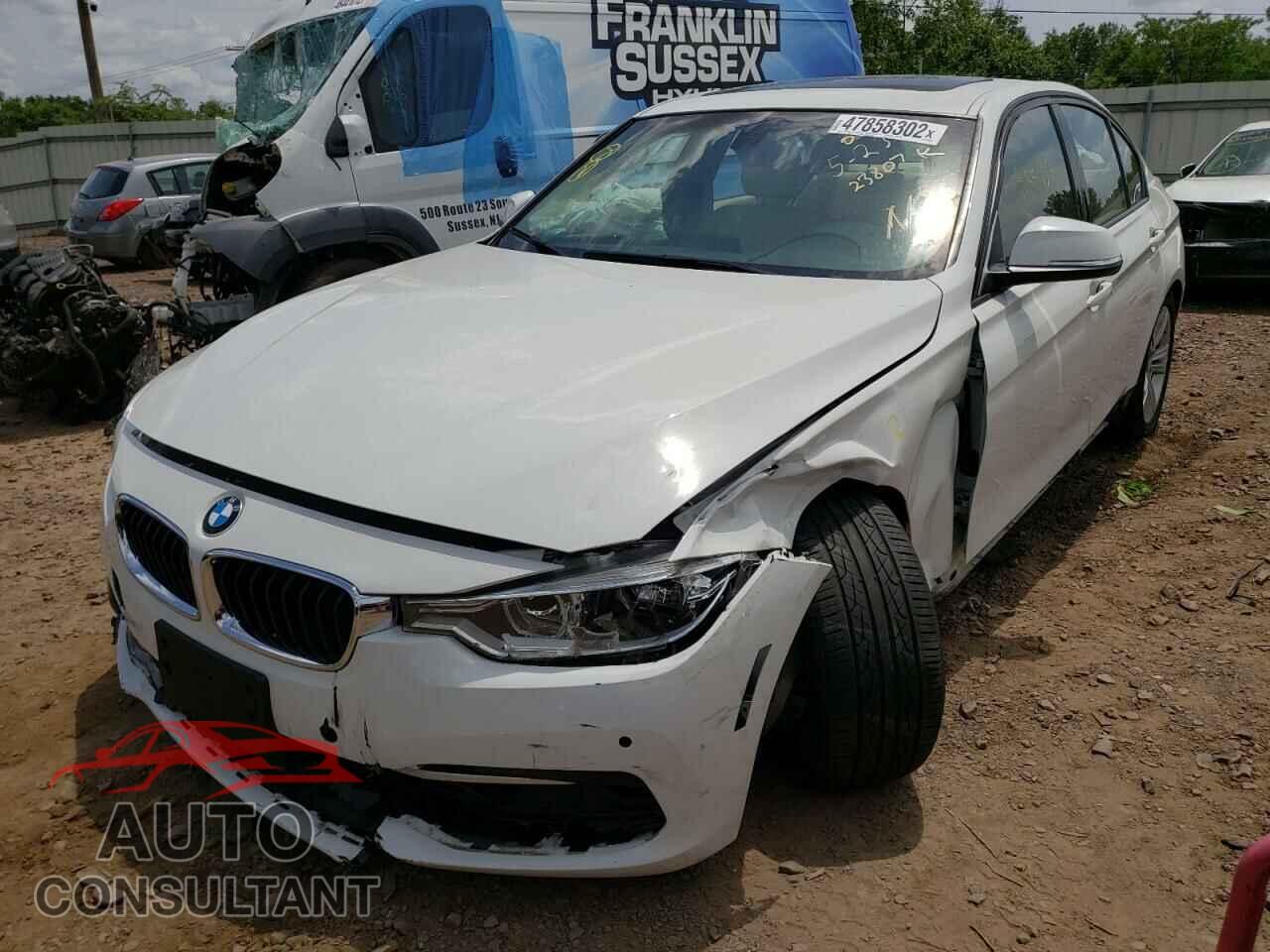 BMW 3 SERIES 2016 - WBA8E3G54GNU01472