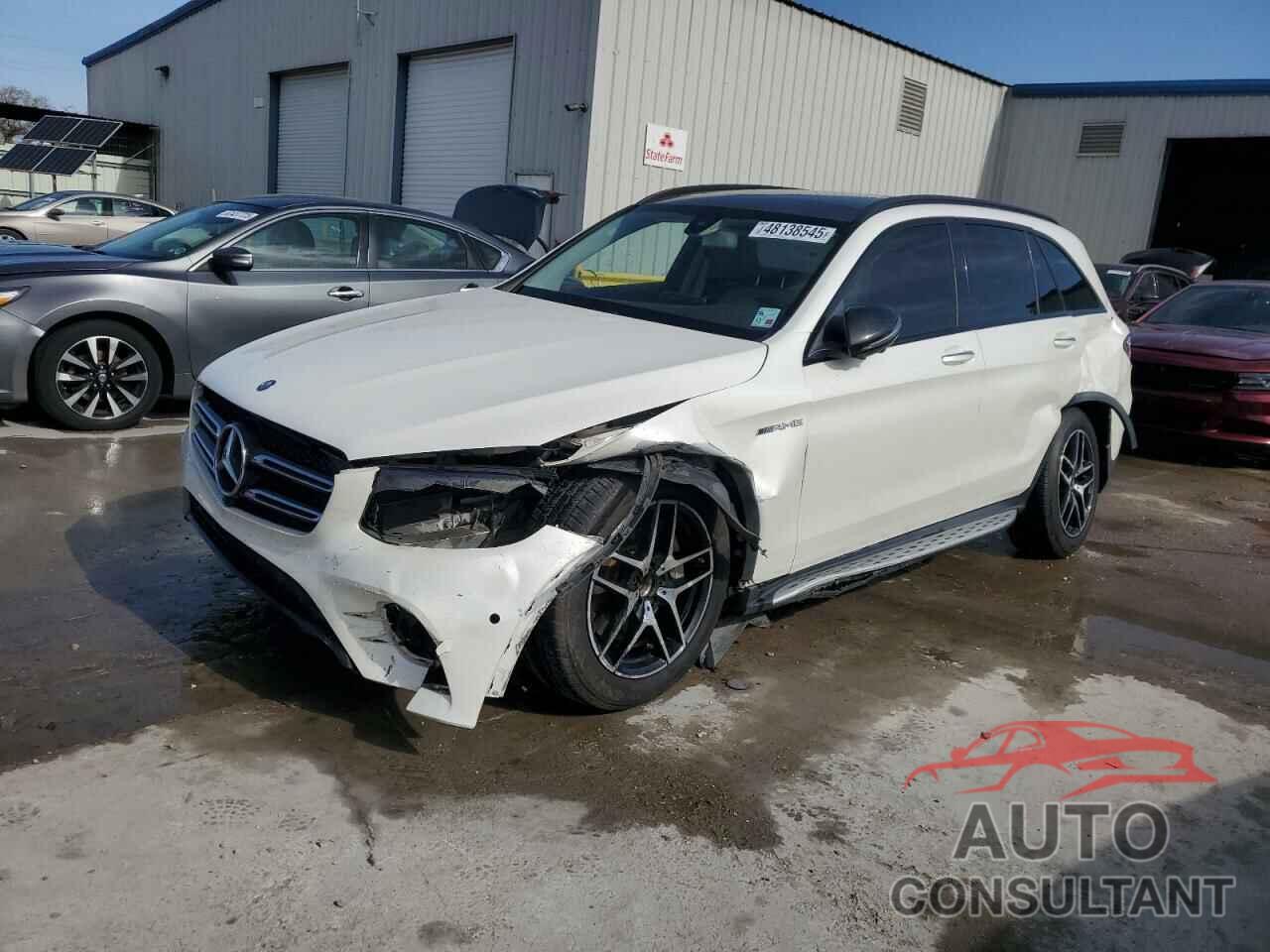 MERCEDES-BENZ GLC-CLASS 2017 - WDC0G4JB3HF215460