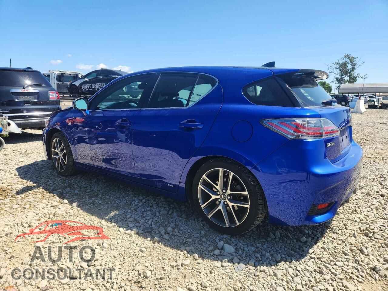 LEXUS CT 200 2016 - JTHKD5BH5G2272957