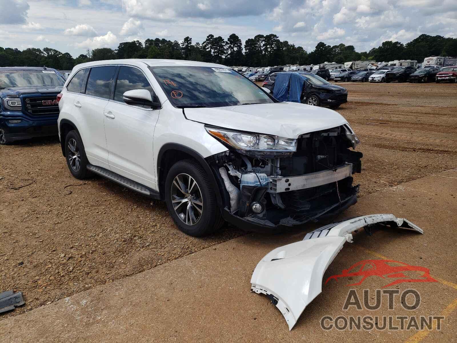 TOYOTA HIGHLANDER 2017 - 5TDZZRFH0HS198876