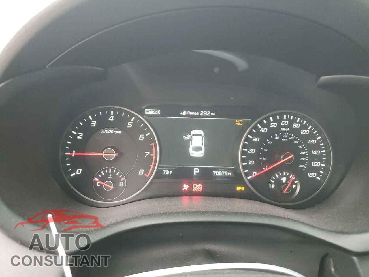 KIA STINGER 2018 - KNAE45LC3J6030280