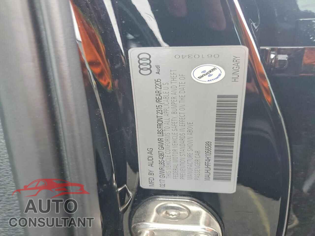 AUDI A3 2017 - WAUHUHFF4H1056589