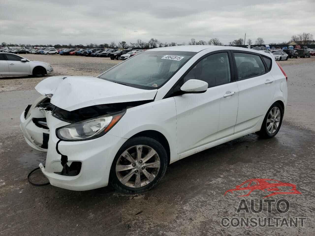 HYUNDAI ACCENT 2012 - KMHCU5AE7CU017198