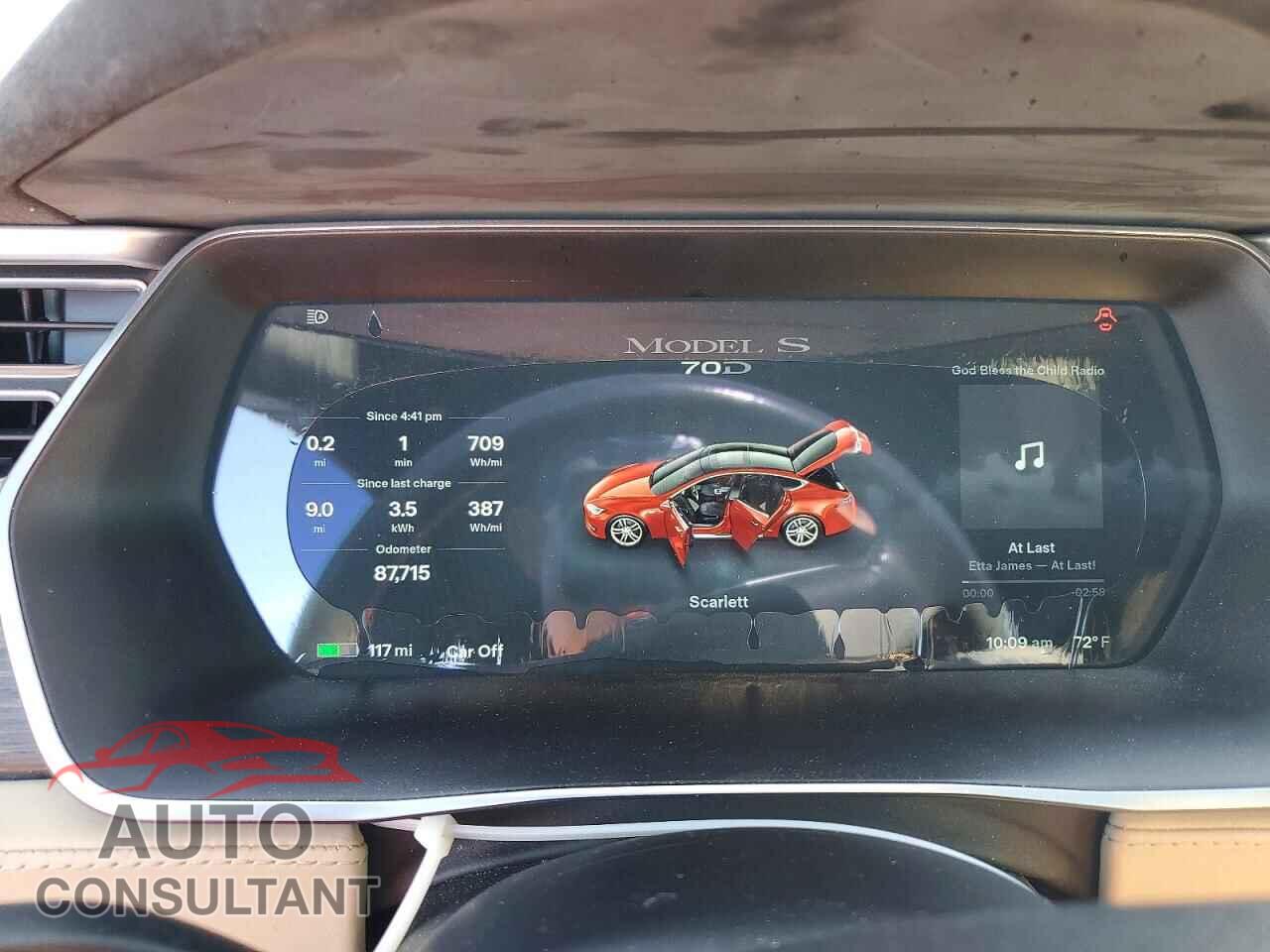 TESLA MODEL S 2016 - 5YJSA1E22GF124997
