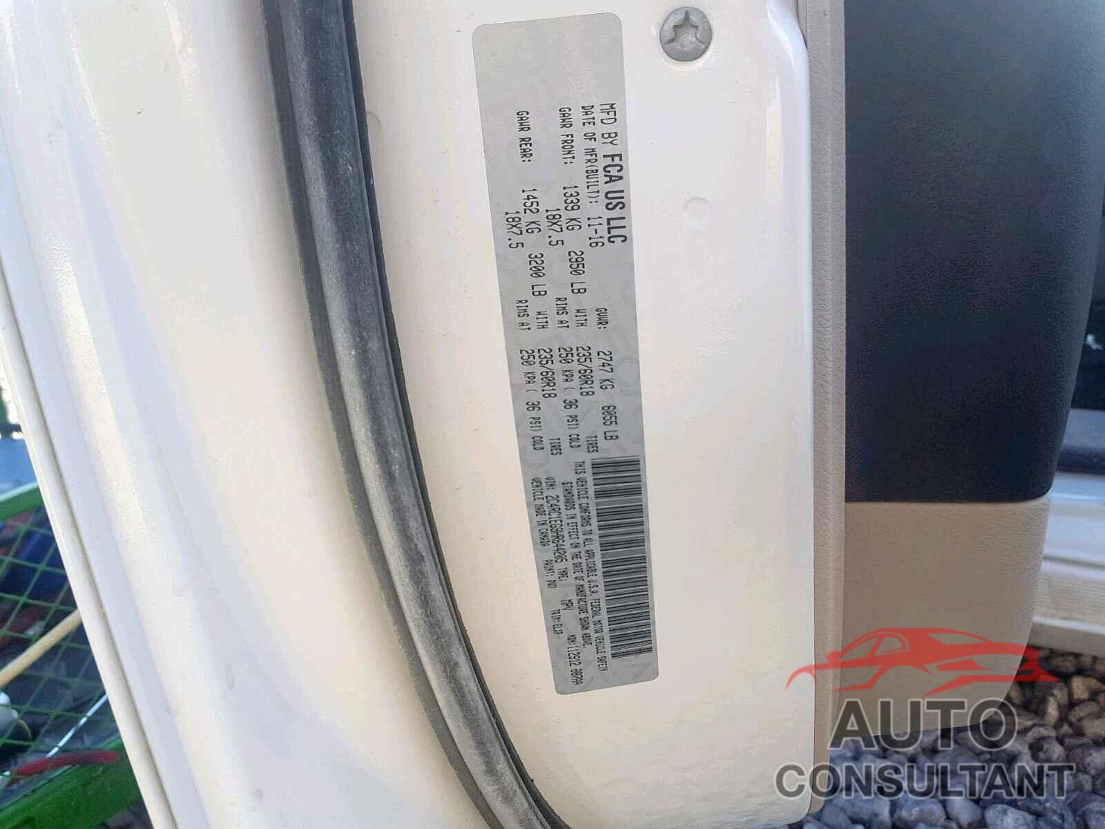 CHRYSLER PACIFICA T 2017 - 2C4RC1EG9HR644205