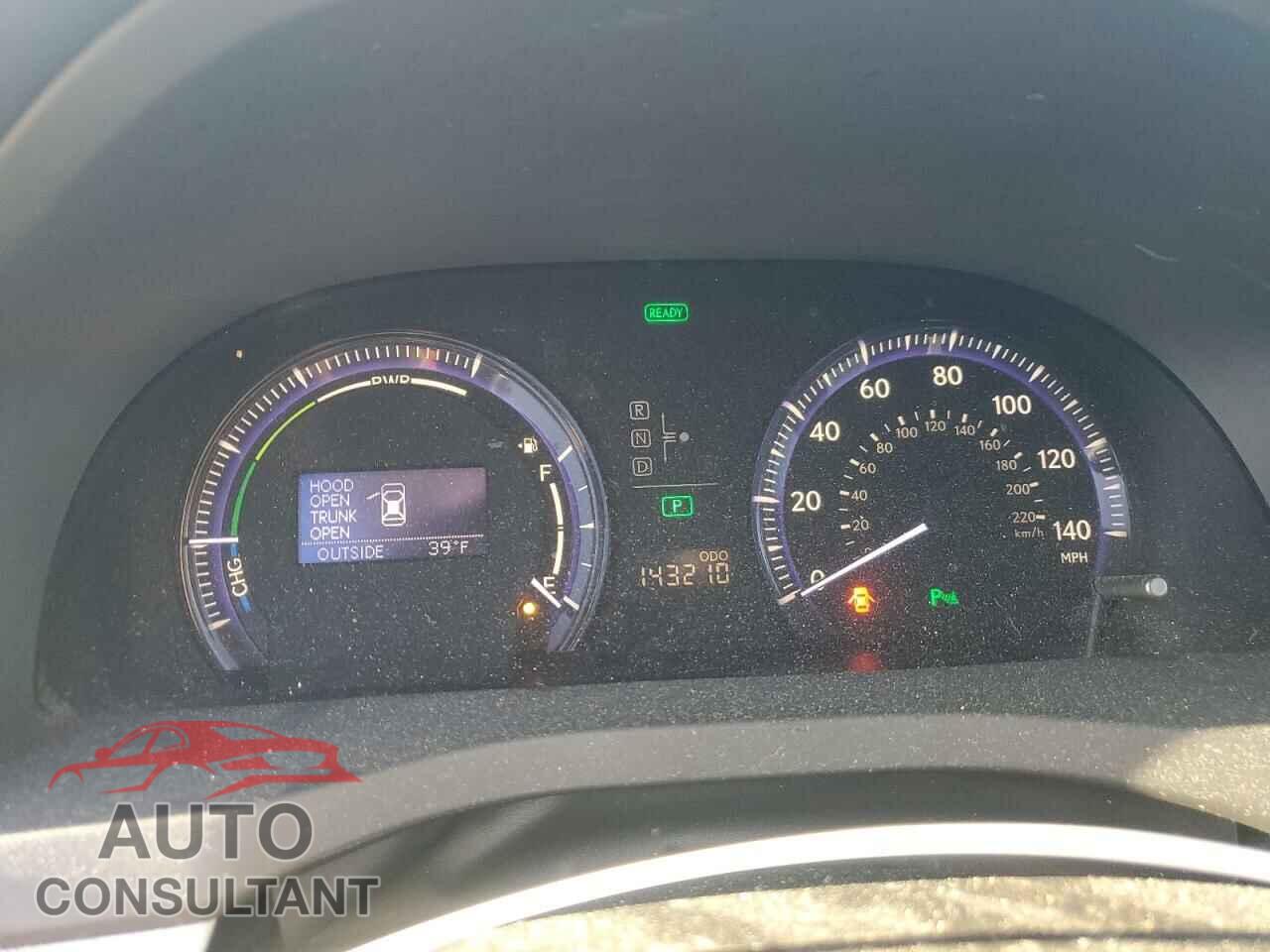 LEXUS HS 2010 - JTHBB1BA5A2020554