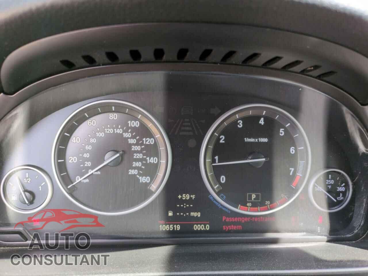 BMW 5 SERIES 2012 - WBAFR7C59CC808900