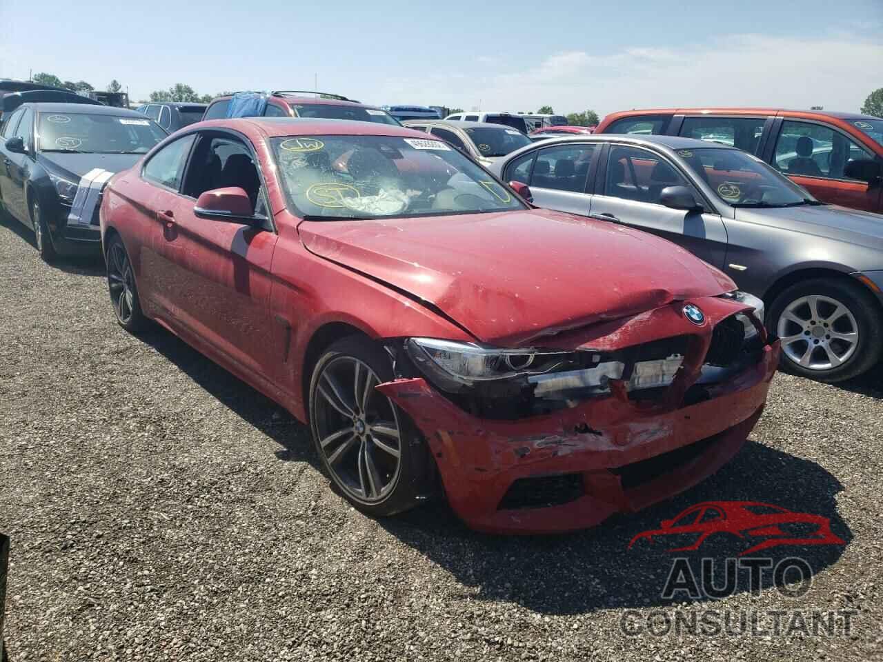 BMW 4 SERIES 2017 - WBA4P3C35HK528702