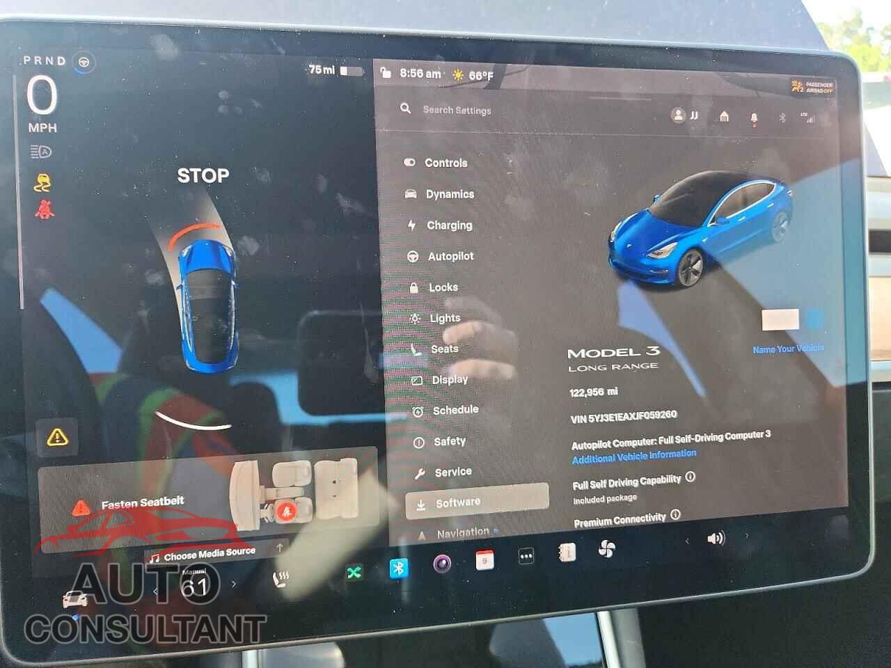 TESLA MODEL 3 2018 - 5YJ3E1EAXJF059260