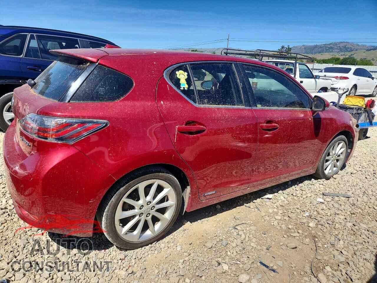 LEXUS CT 200 2012 - JTHKD5BH4C2086336