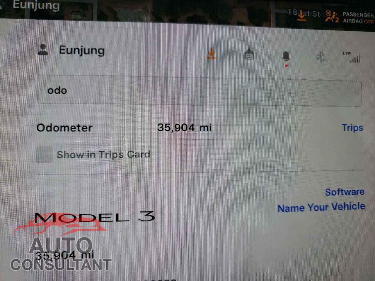 TESLA MODEL 3 2022 - 5YJ3E1EA5NF338282