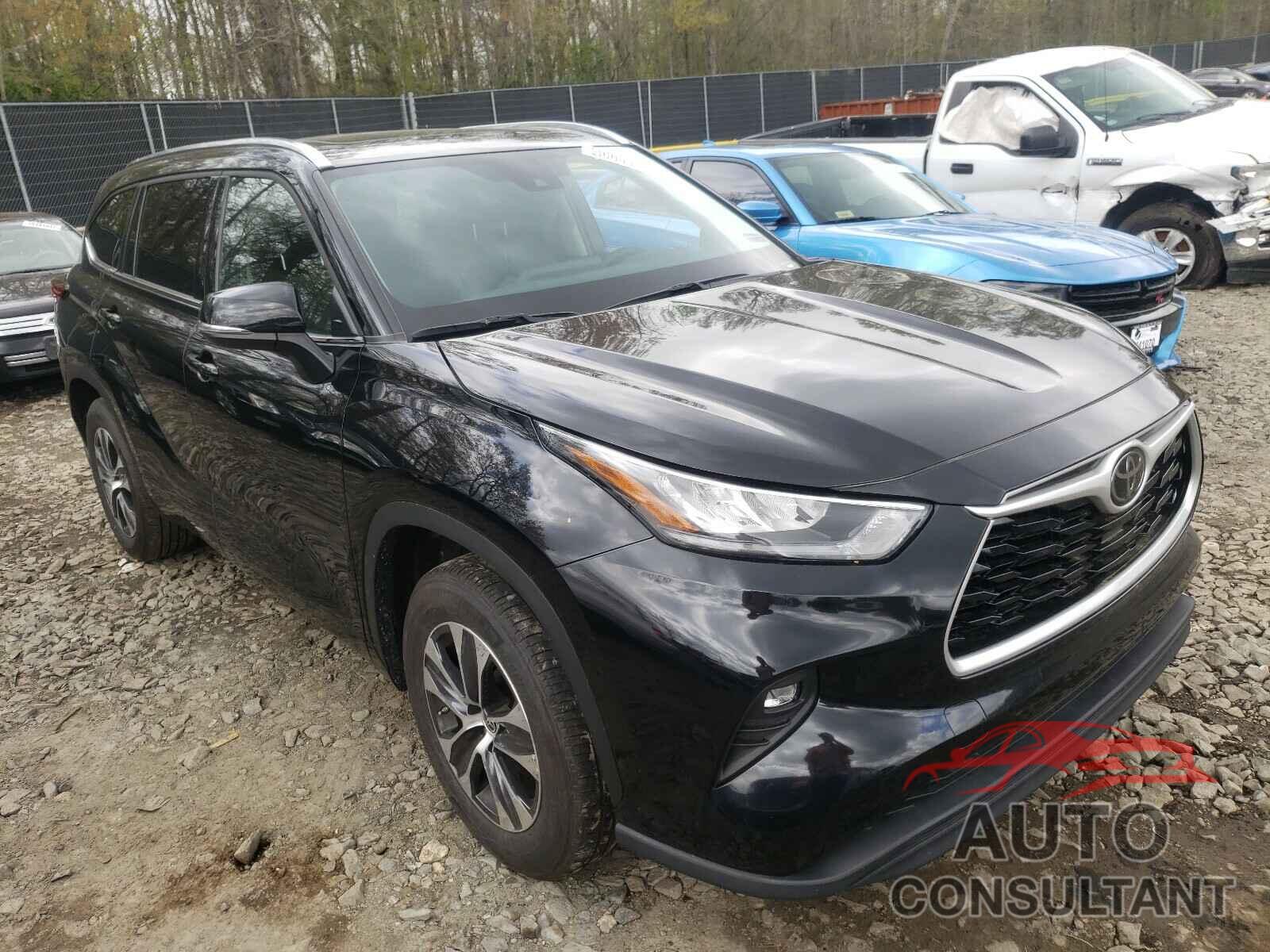TOYOTA HIGHLANDER 2020 - 5TDGZRAH8LS504942
