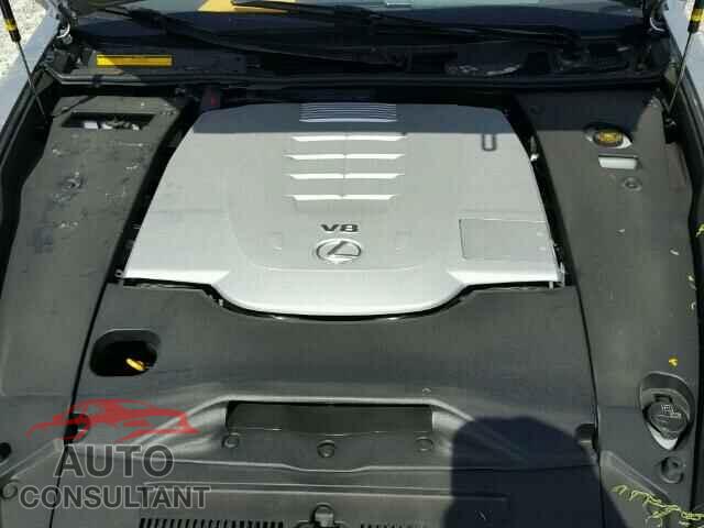 LEXUS LS460 2016 - JTHGL5EF2G5056355
