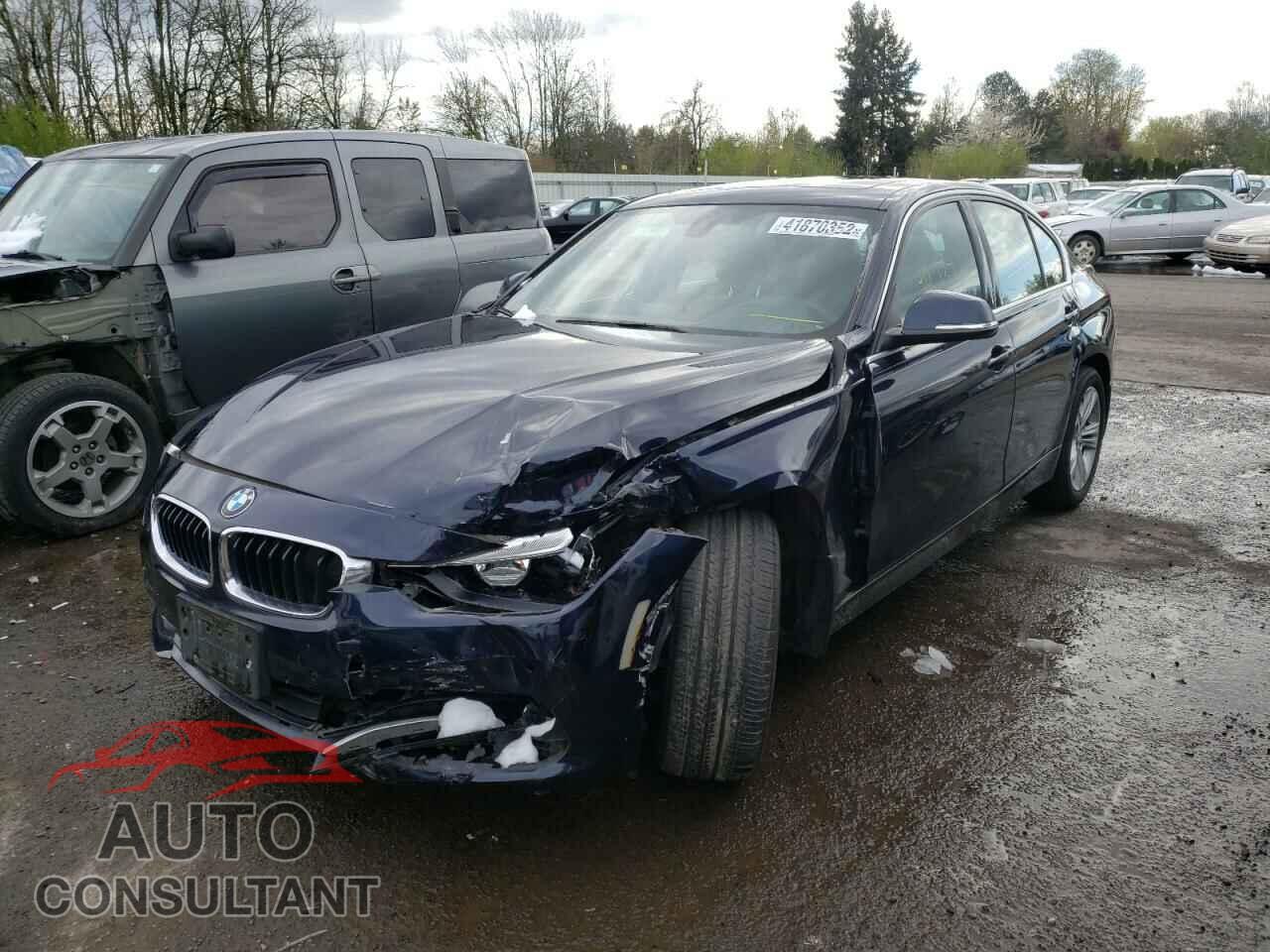 BMW 3 SERIES 2017 - WBA8D9C50HK894128