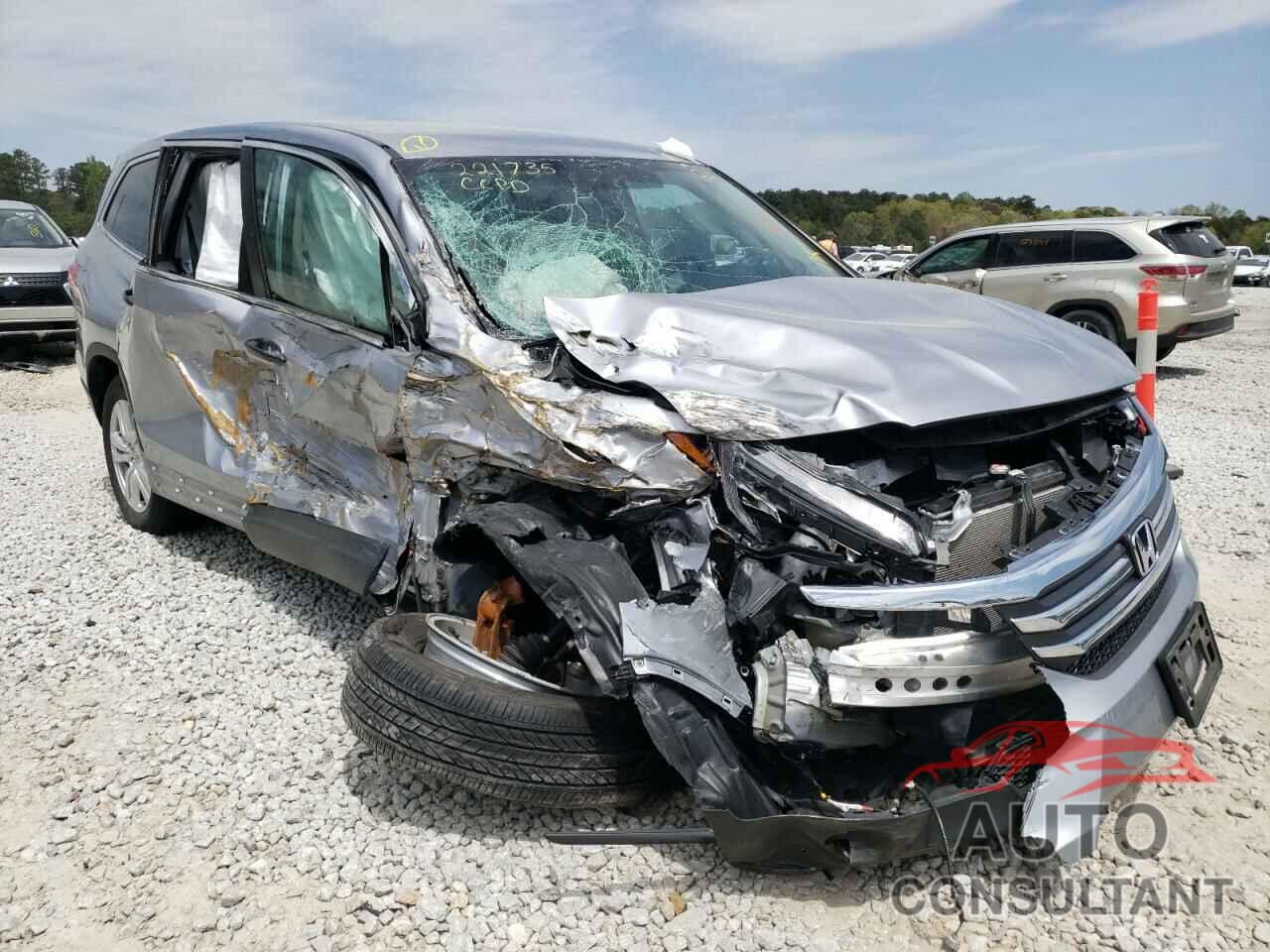 HONDA PILOT 2018 - 5FNYF6H17JB054321