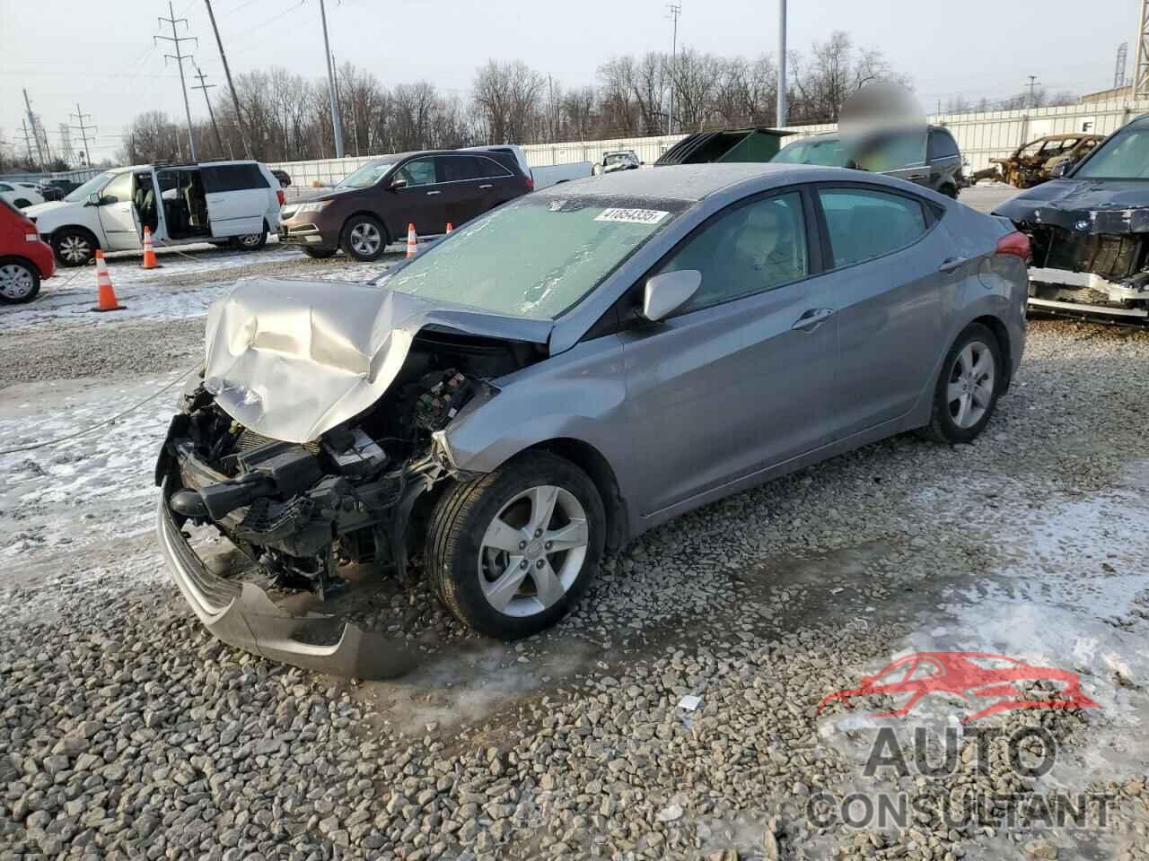 HYUNDAI ELANTRA 2013 - KMHDH4AEXDU559626