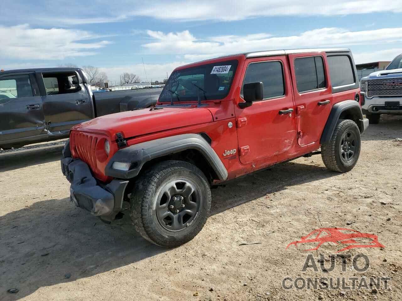 JEEP WRANGLER 2018 - 1C4HJXDN8JW298908