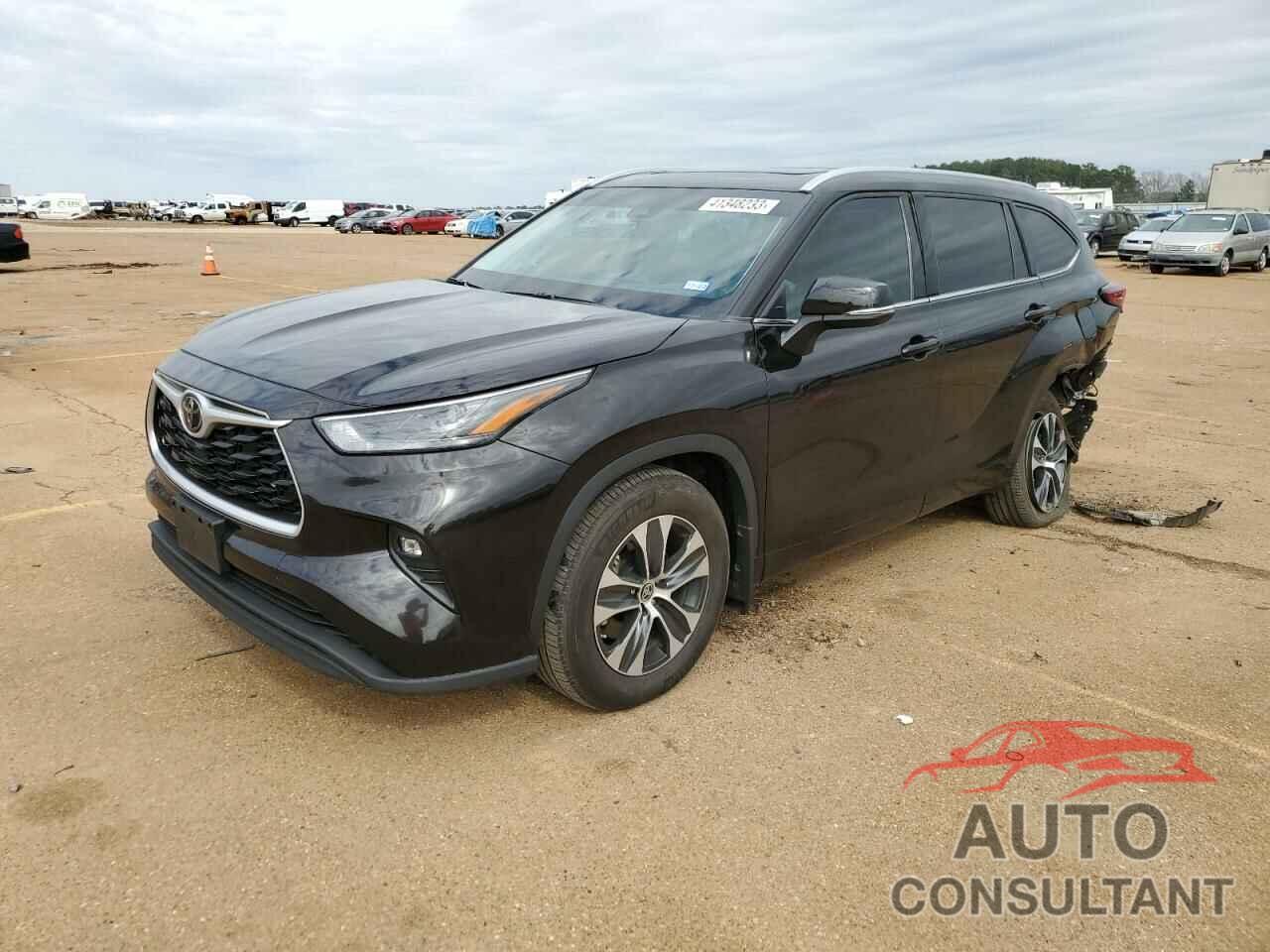 TOYOTA HIGHLANDER 2022 - 5TDGZRAH3NS091380