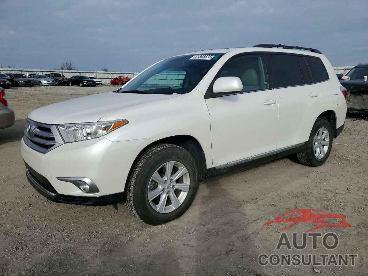TOYOTA HIGHLANDER 2012 - 5TDZK3EH2CS061420