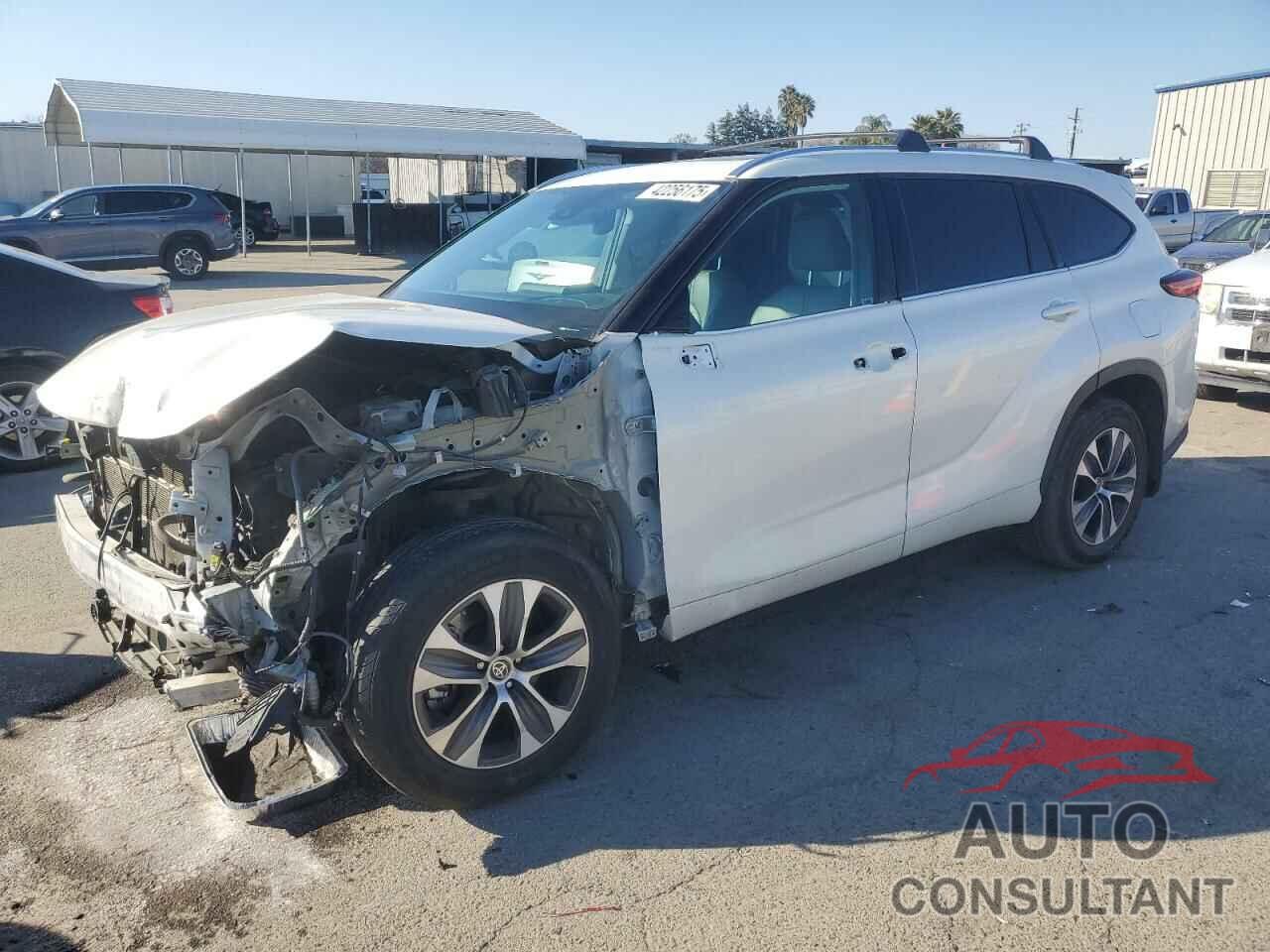 TOYOTA HIGHLANDER 2021 - 5TDHBRCH3MS532560