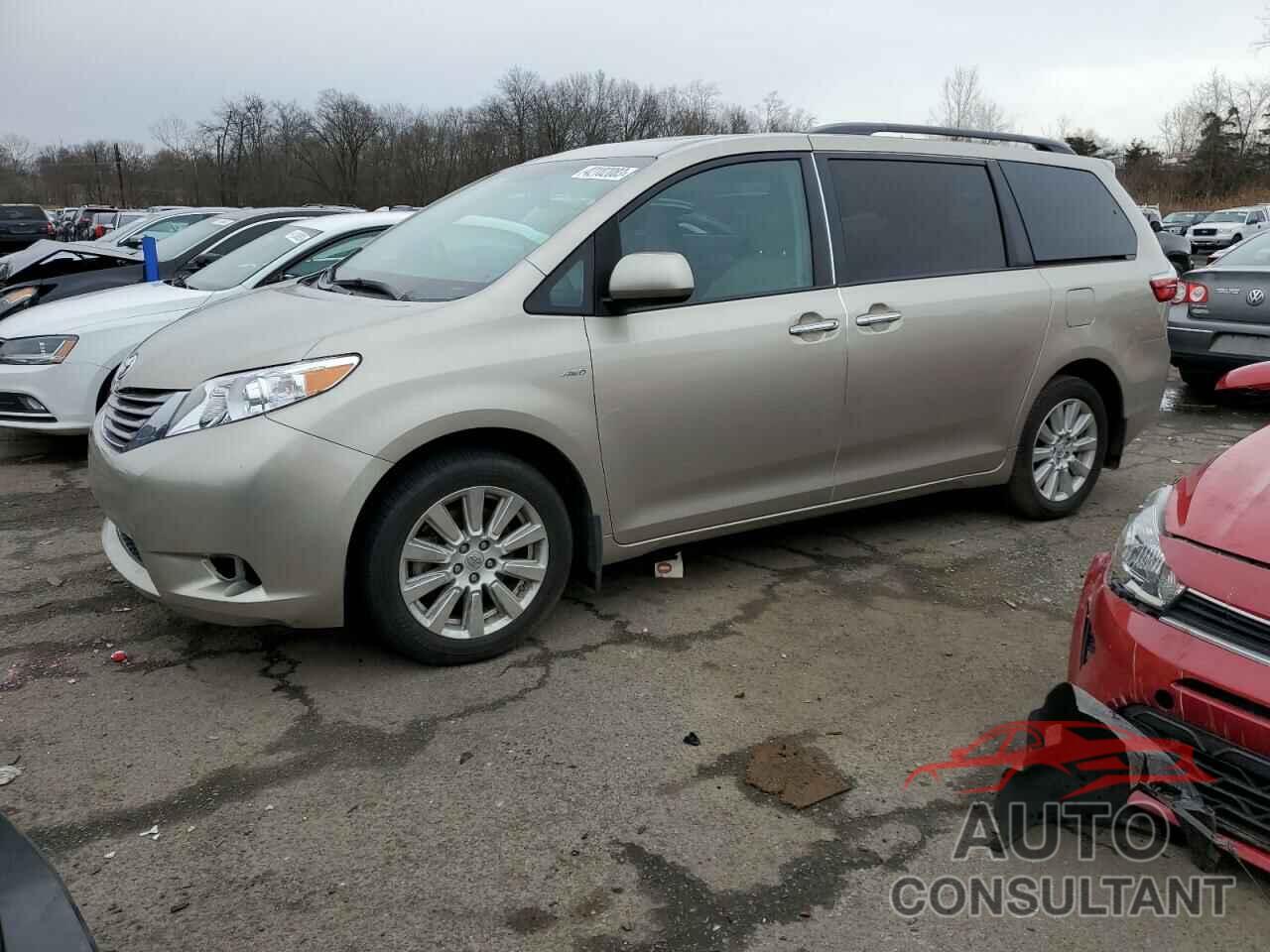 TOYOTA SIENNA 2017 - 5TDDZ3DC6HS163273