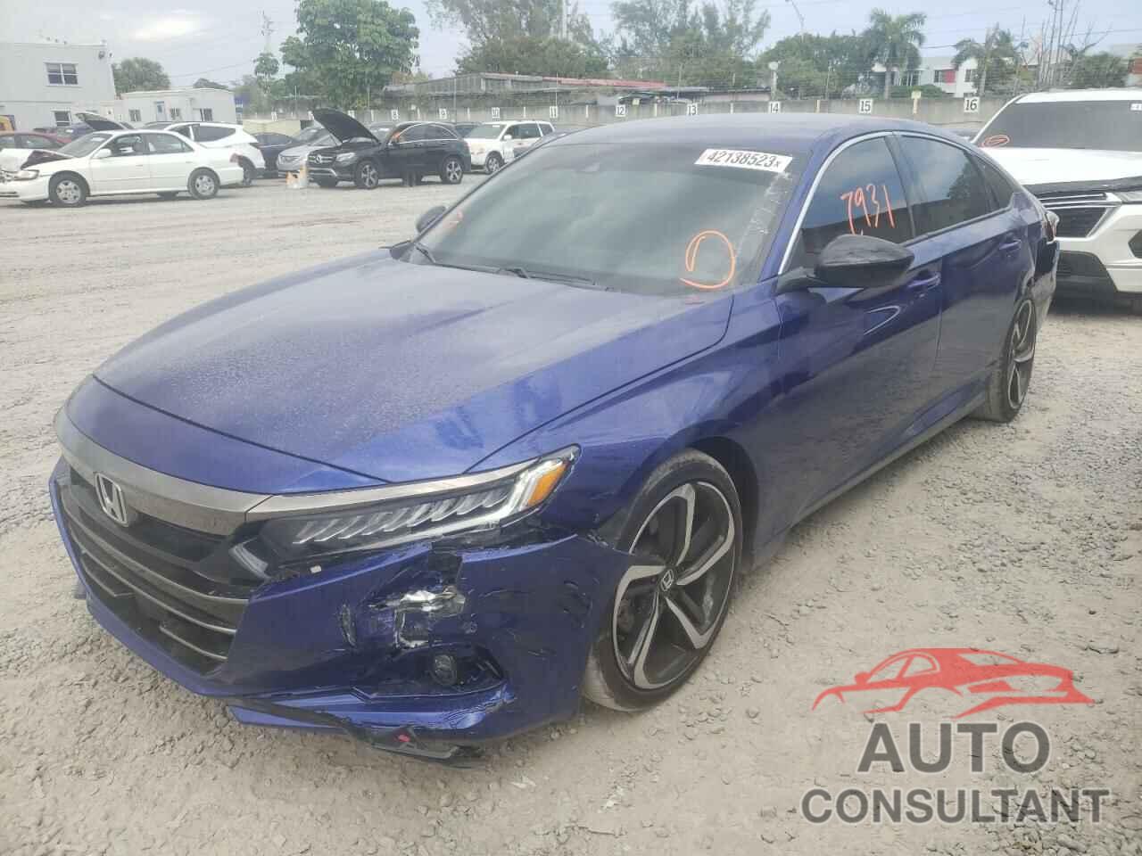 HONDA ACCORD 2022 - 1HGCV1F32NA031307