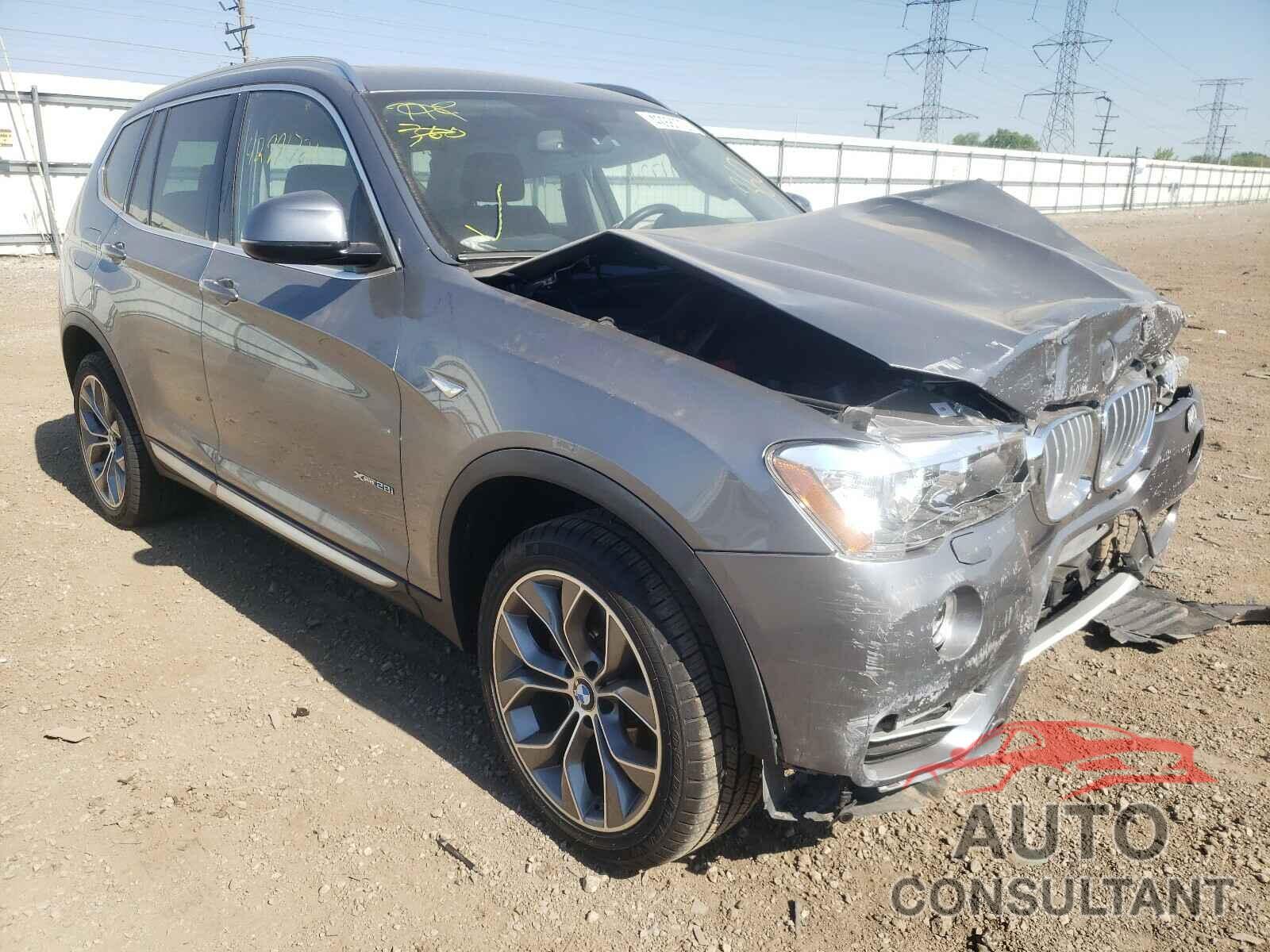 BMW X3 2016 - 5UXWX9C55G0D81664