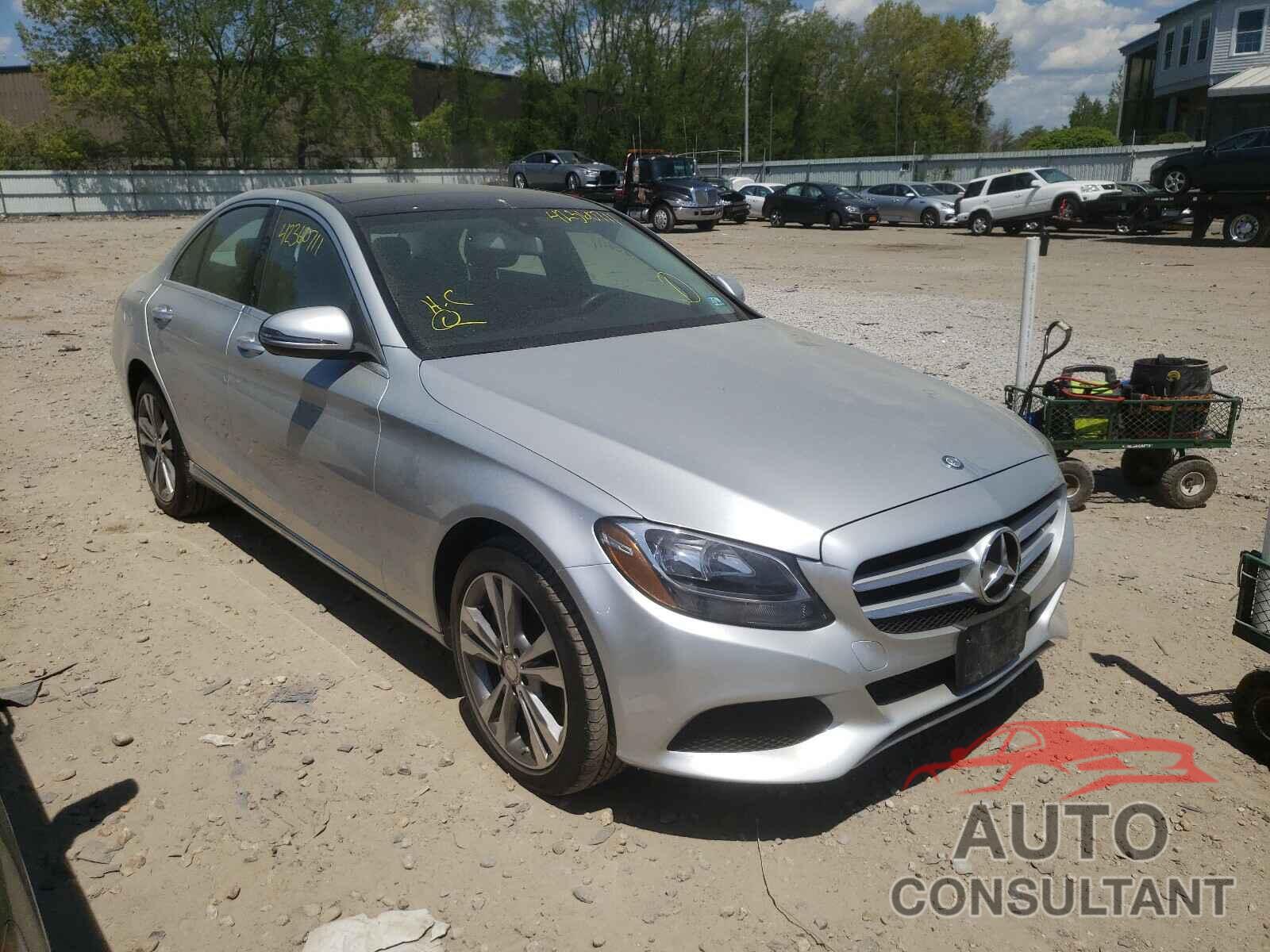 MERCEDES-BENZ C CLASS 2017 - WDDWF4KB7HR216469