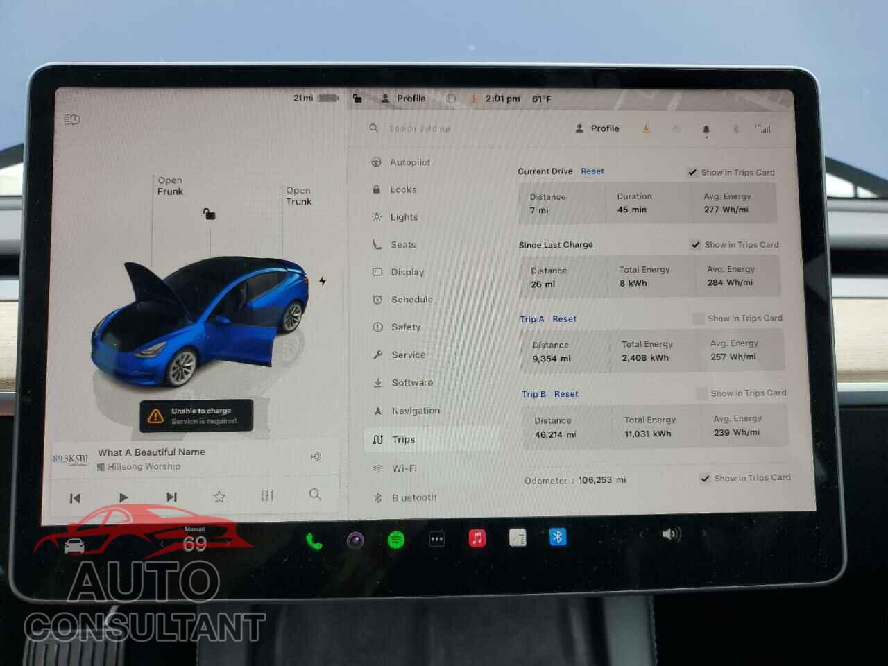 TESLA MODEL 3 2022 - 5YJ3E1EA6NF290694