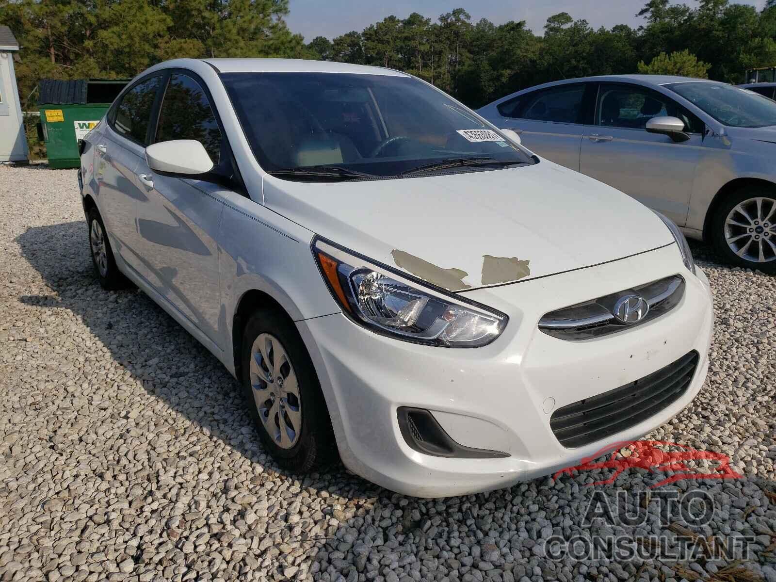 HYUNDAI ACCENT 2016 - KMHCT4AE6GU123418