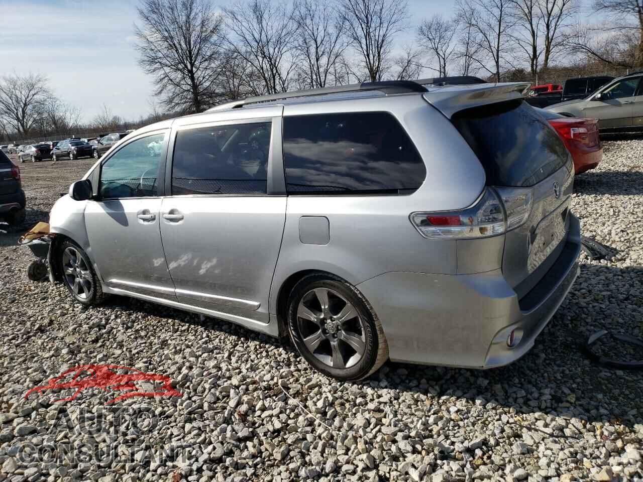 TOYOTA SIENNA 2012 - 5TDXK3DC7CS201314