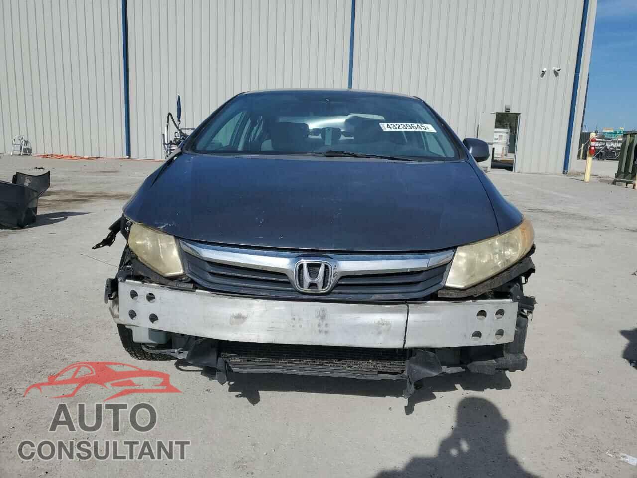 HONDA CIVIC 2012 - 19XFB2F5XCE020724