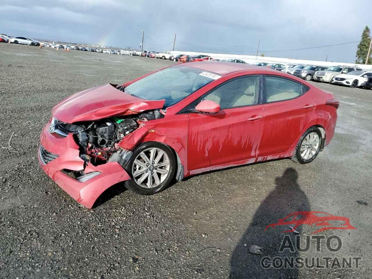 HYUNDAI ELANTRA 2016 - KMHDH4AE8GU511269