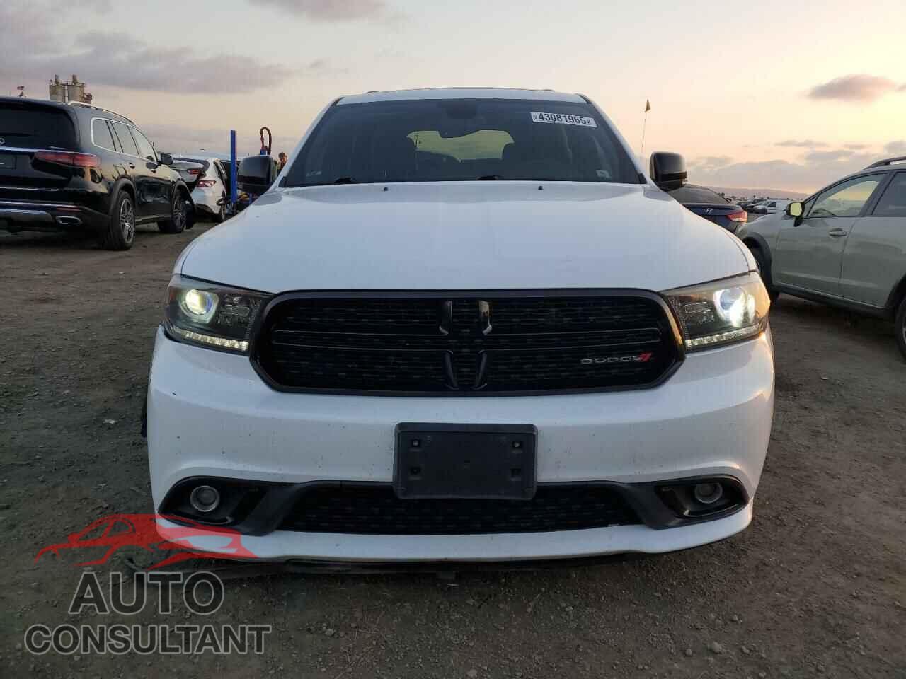 DODGE DURANGO 2017 - 1C4RDHDGXHC610824