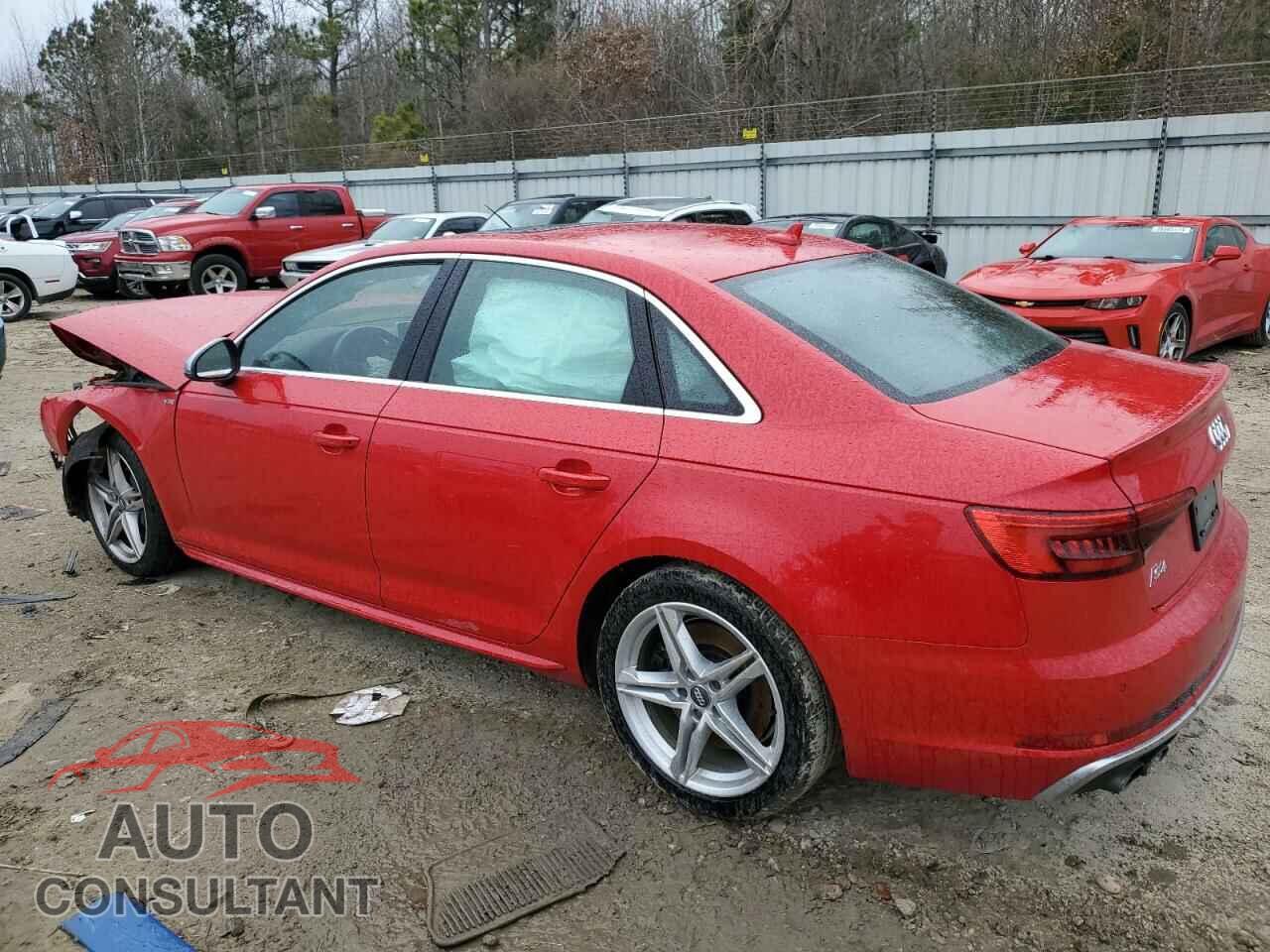 AUDI S4/RS4 2018 - WAUC4AF46JA001874