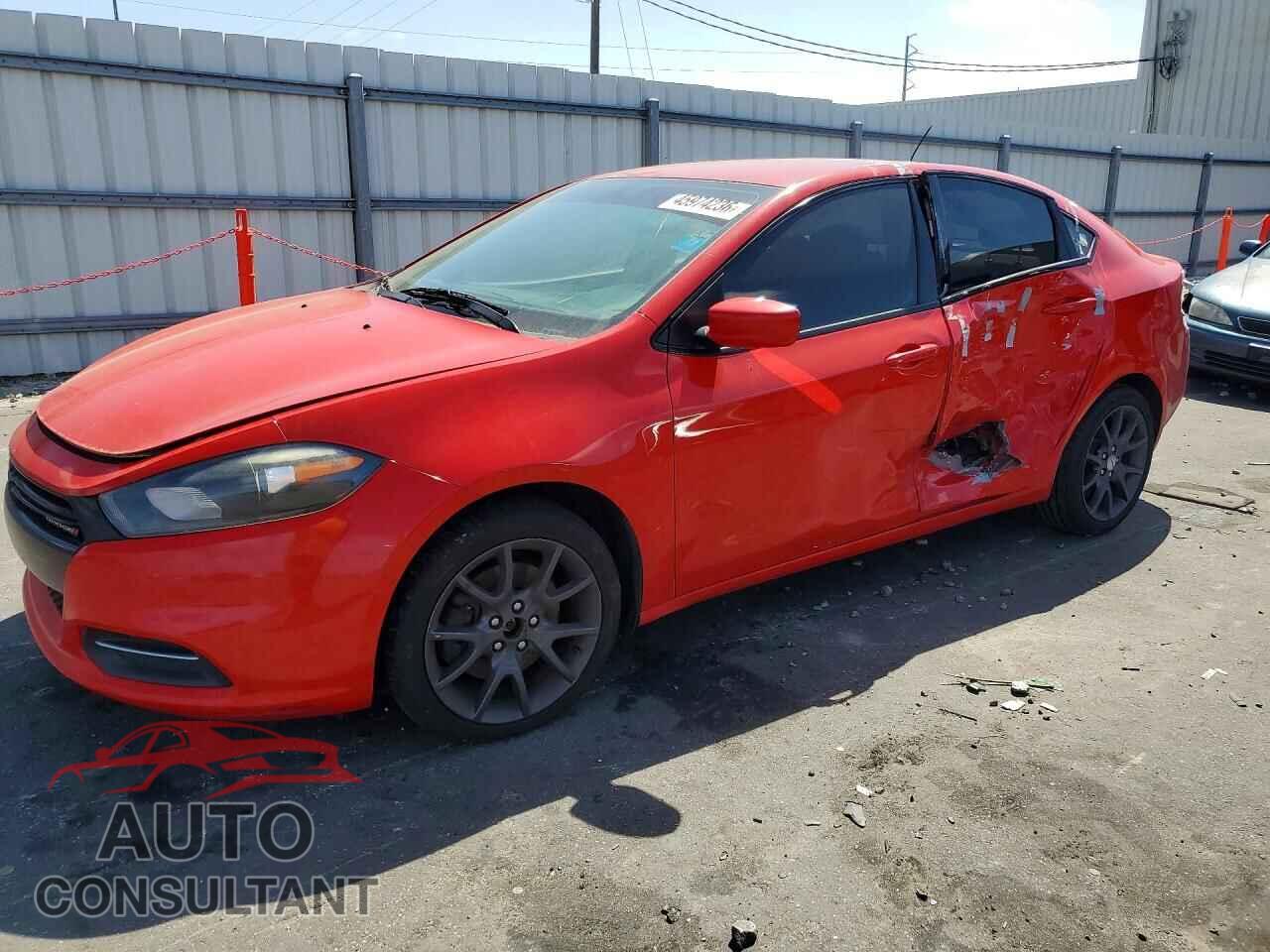 DODGE DART 2016 - 1C3CDFAAXGD728928