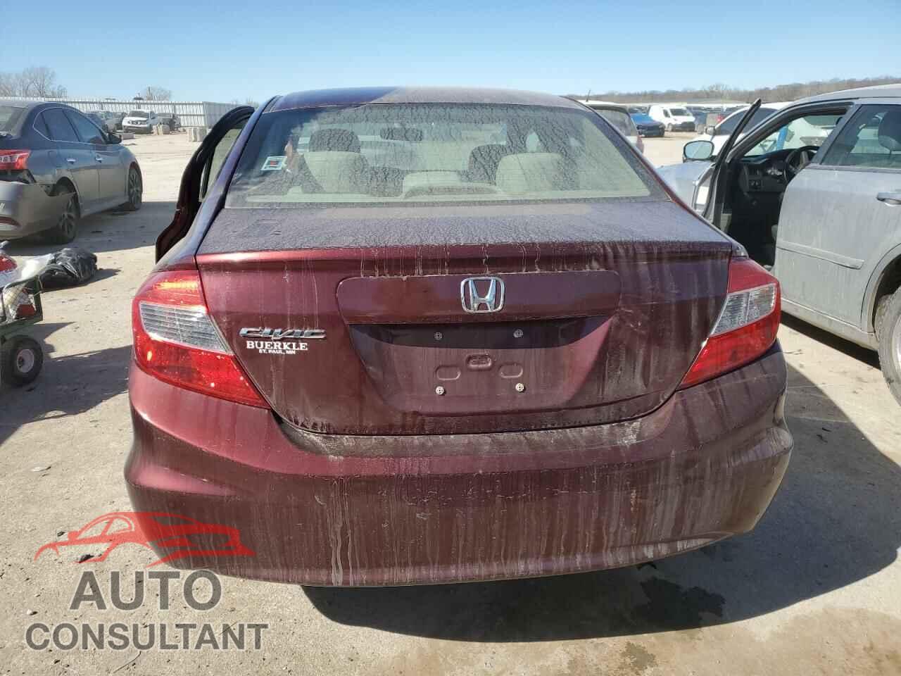 HONDA CIVIC 2012 - 19XFB2F55CE003751