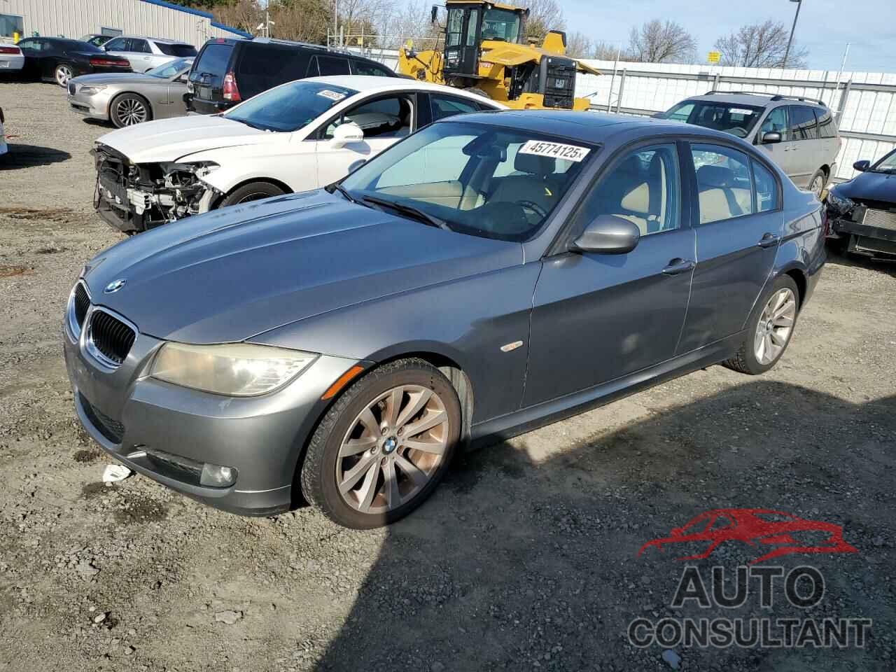 BMW 3 SERIES 2011 - WBAPH5C5XBA441995