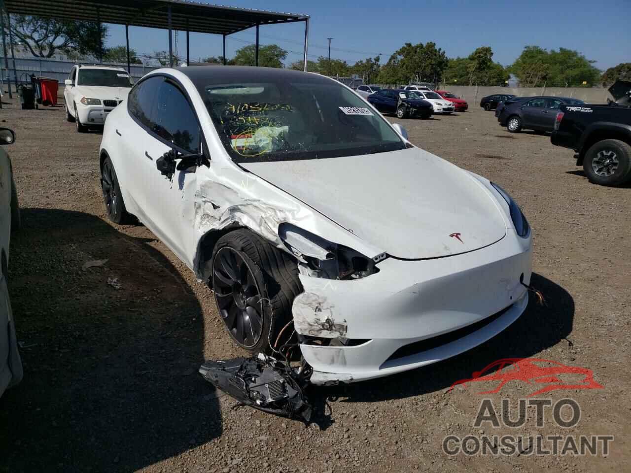 TESLA MODEL Y 2021 - 5YJYGDEFXMF277863