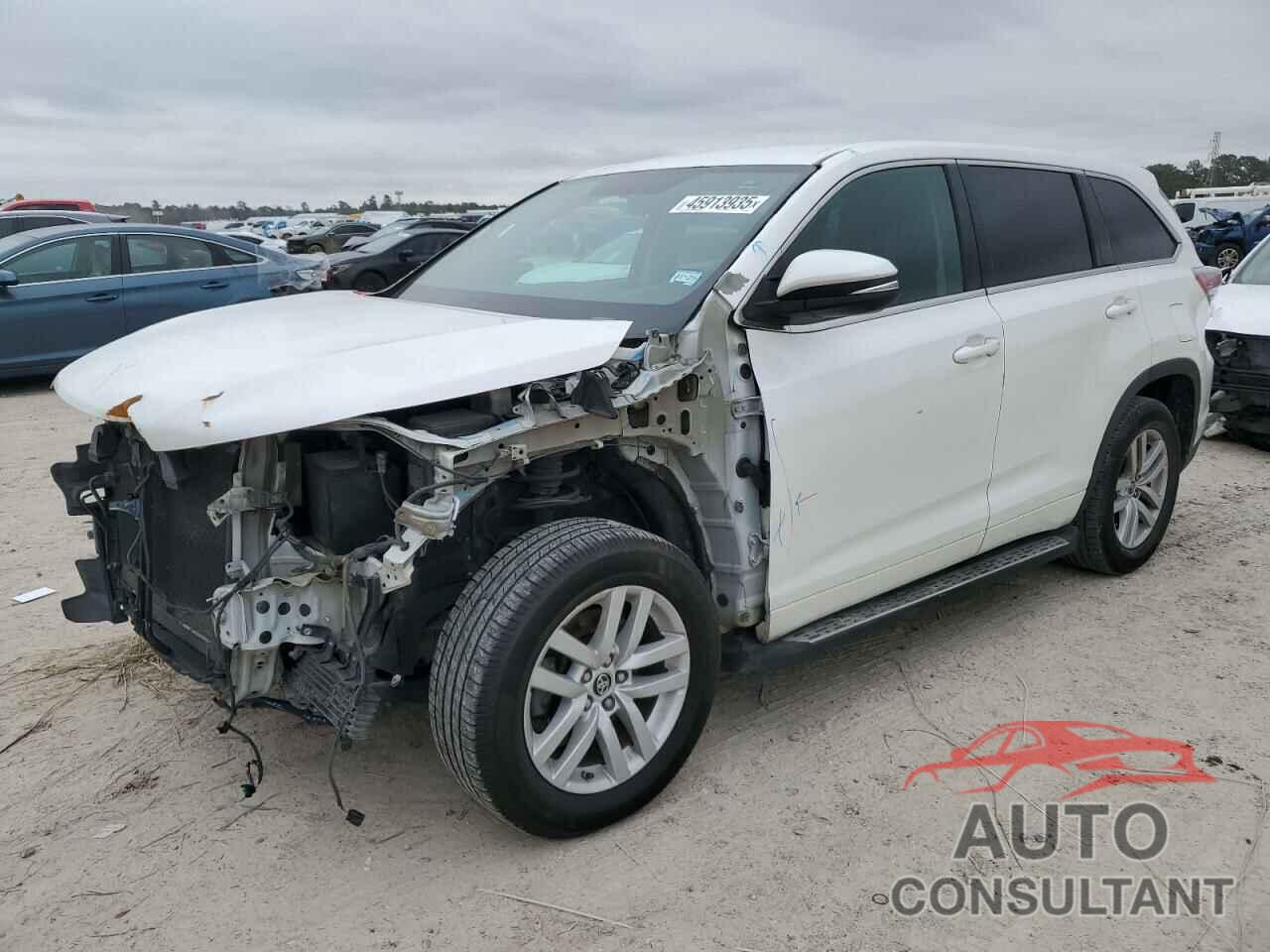 TOYOTA HIGHLANDER 2016 - 5TDZKRFH8GS130618