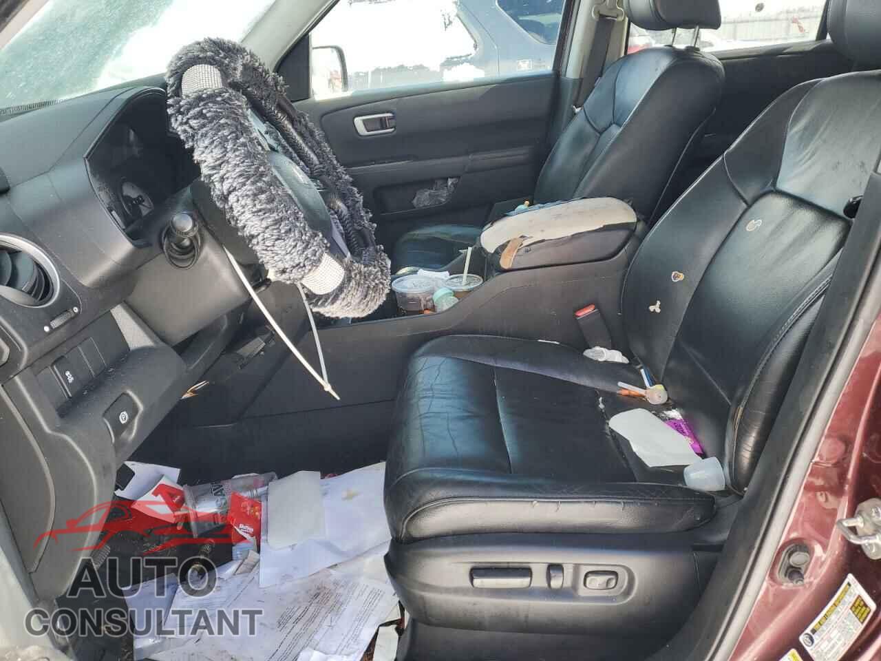 HONDA PILOT 2012 - 5FNYF4H54CB040211
